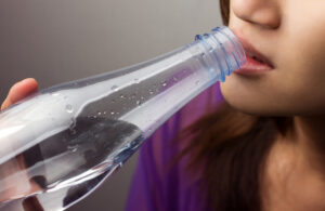 dry mouth drinking water